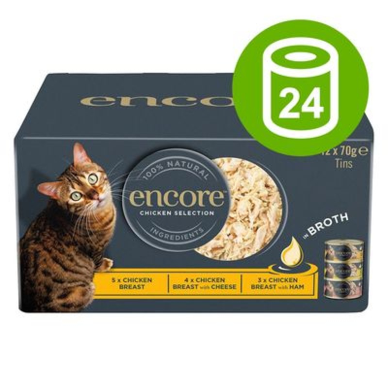 Encore Cans in Broth Saver Pack 24 x 70g