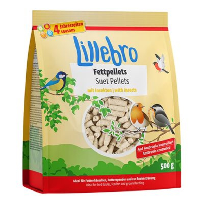 Lillebro fat pellets with insects