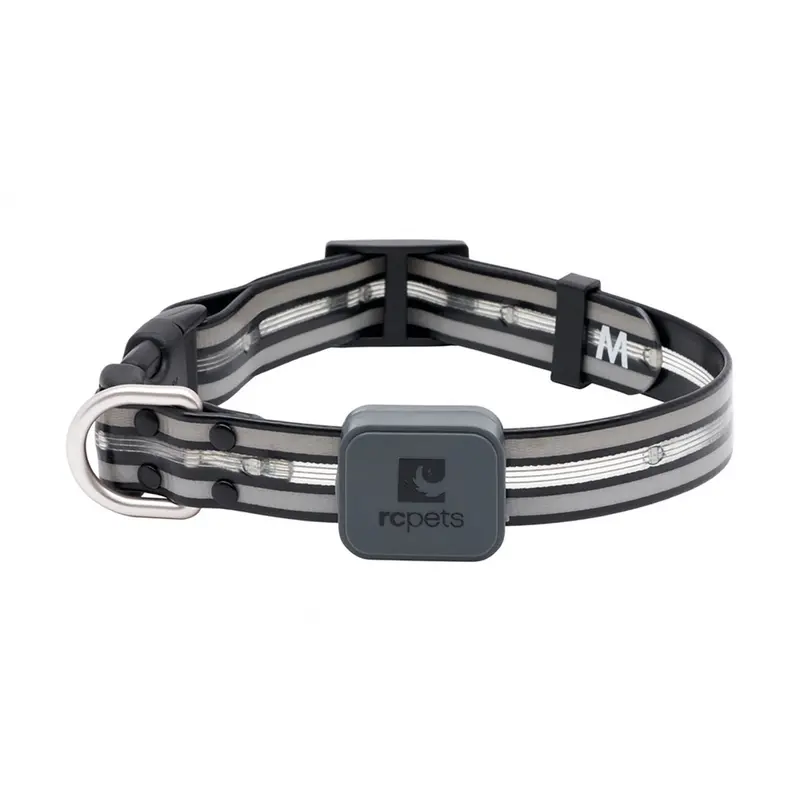 RC Pet Nova LED Light Dog Collar - Black