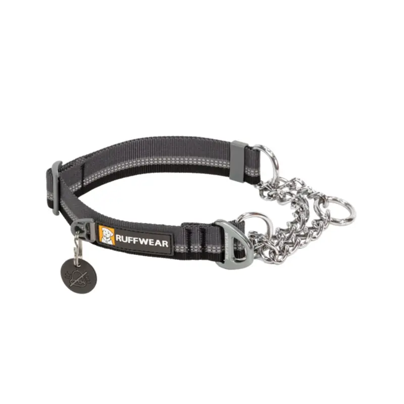 RuffWear Chain Reaction Dog Collar - Basalt Gray