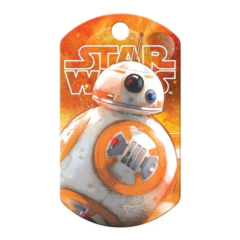 Star Wars Large Military Engravable Pet I.D. Tag - BB8