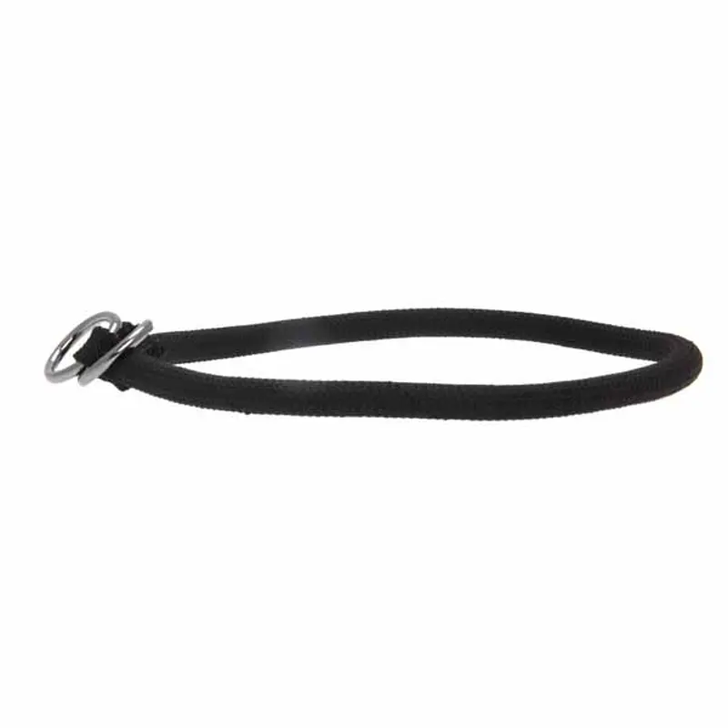 Timberwolf American Choke Dog Collar - Black