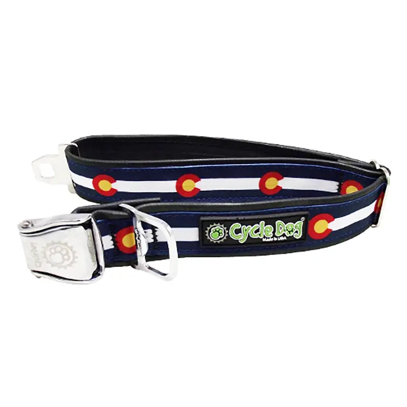 Cycle Dog Colorado Metal Latch Dog Collar