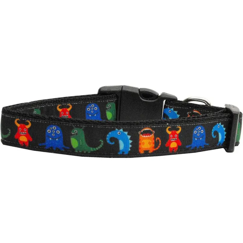 Monsters Dog Collar - Black