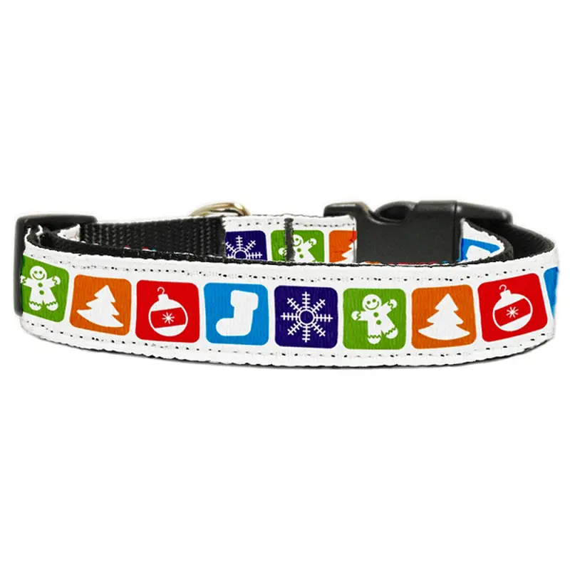 Mirage Classic Nylon Christmas Dog Collar
