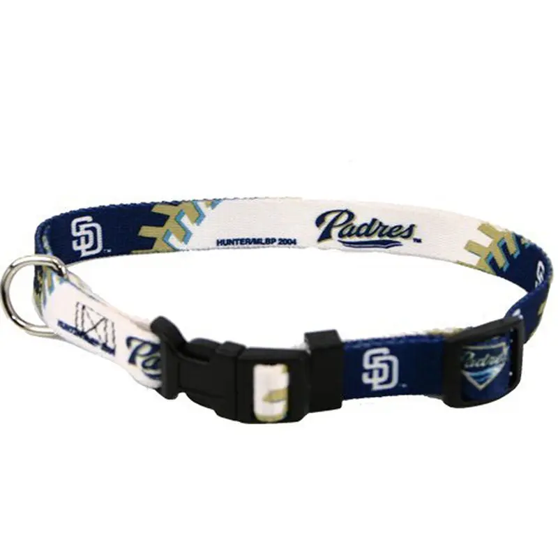 San Diego Padres Baseball Printed Dog Collar
