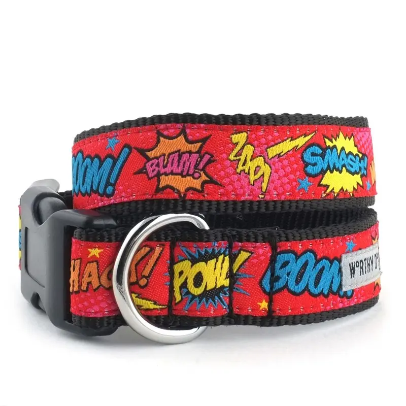 Worthy Dog Comic Strip Dog Collar