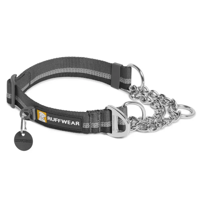 Chain Reaction Dog Collar by RuffWear - Granite Gray
