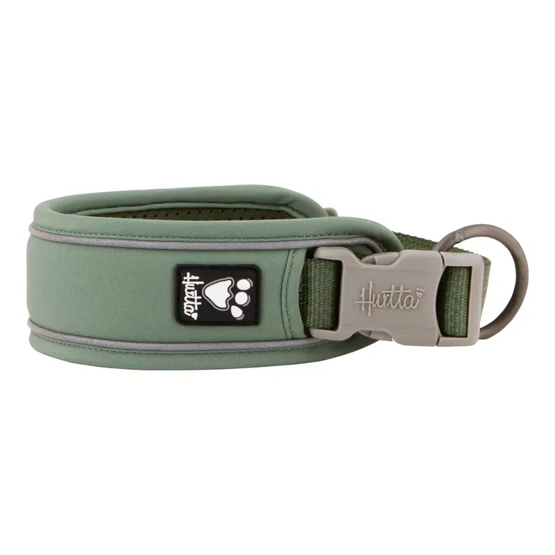 Hurtta Weekend Warrior ECO Dog Collar - Hedge