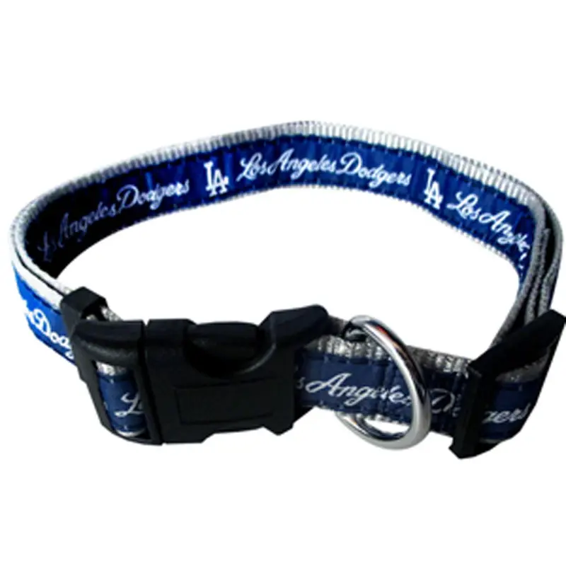 Los Angeles Dodgers Officially Licensed Ribbon Dog Collar