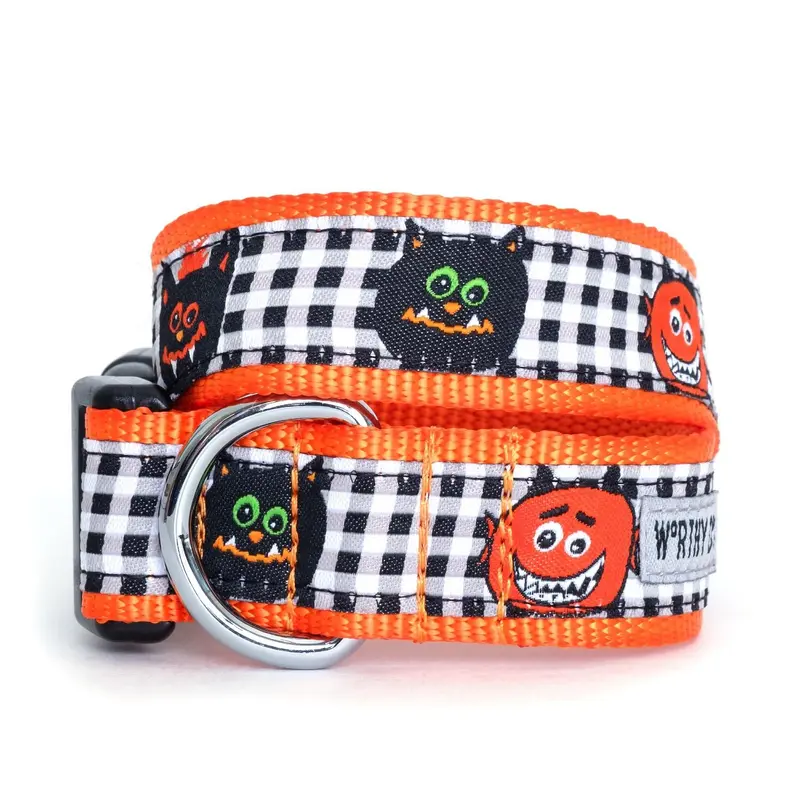 Worthy Dog Halloween Dog Collar - Monster Mash