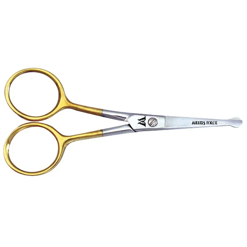 Millers Forge Stainless Shears 4" Ear/Nose Roundtrip