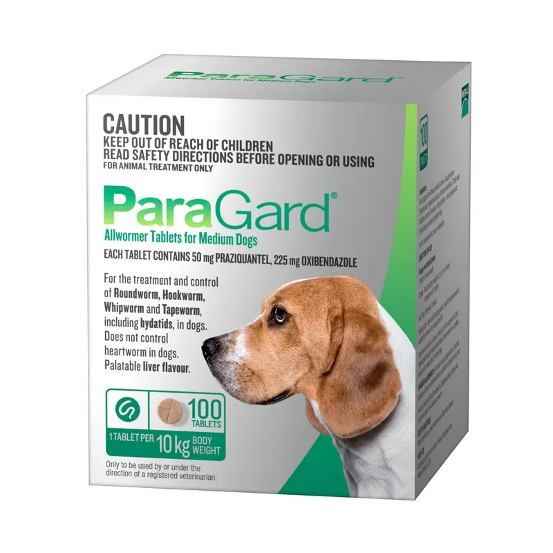 Paragard Allwormer for Medium Dogs