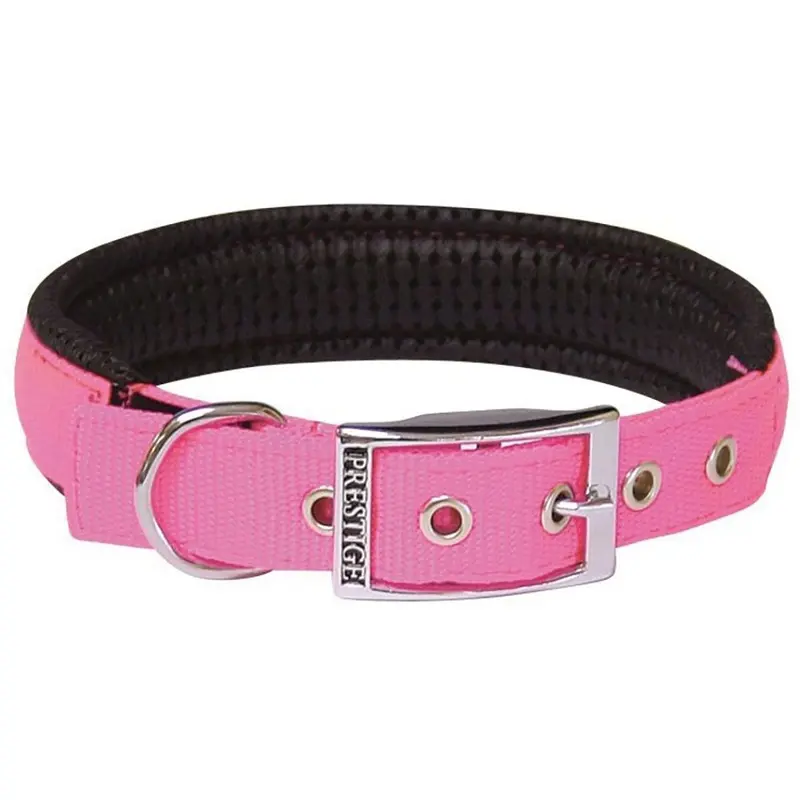 Prestige Soft Padded Collar 1" x 26" Hot Pink