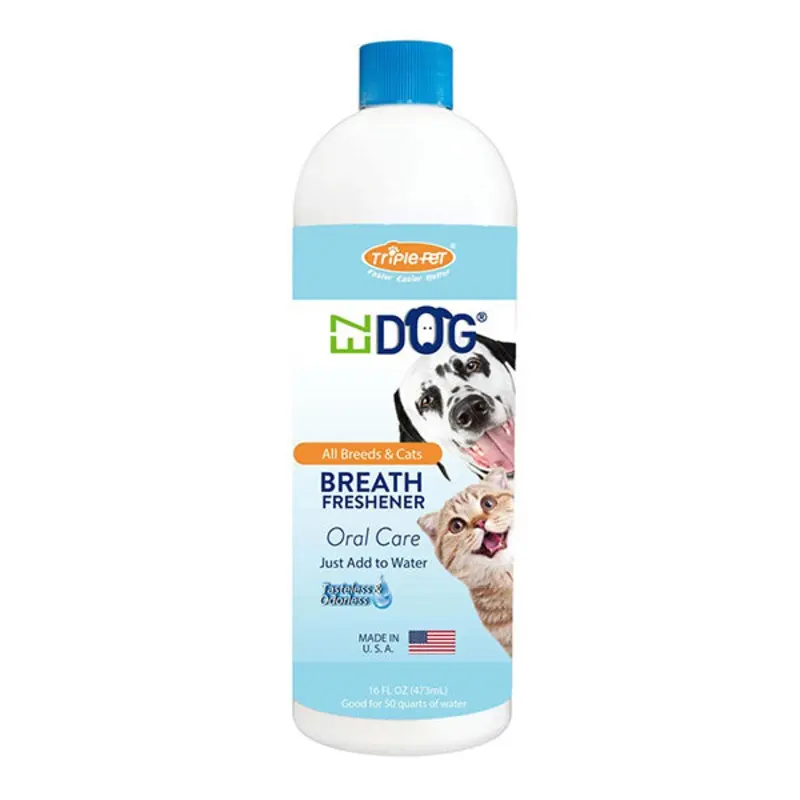 Triple-Pet EZ Dog Breath Freshener Oral Care for Cats and Dogs