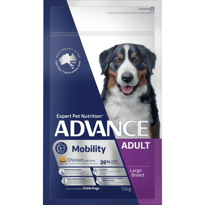 Advance Mobility Chicken with Rice Large Breed Dog Dry Food