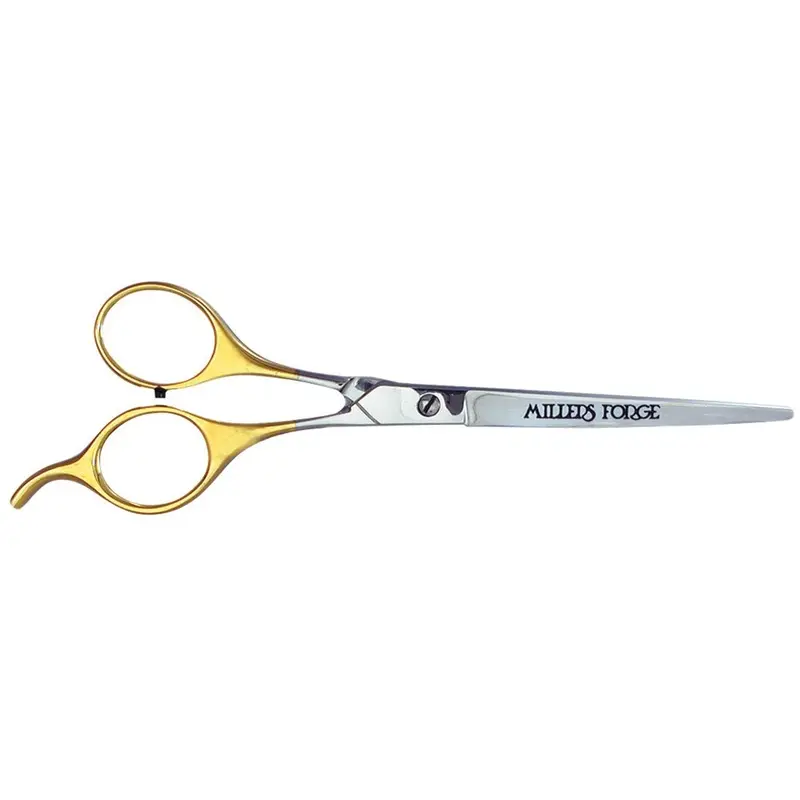 Millers Forge Stainless Shears Curved Blunt Tip 6.5"