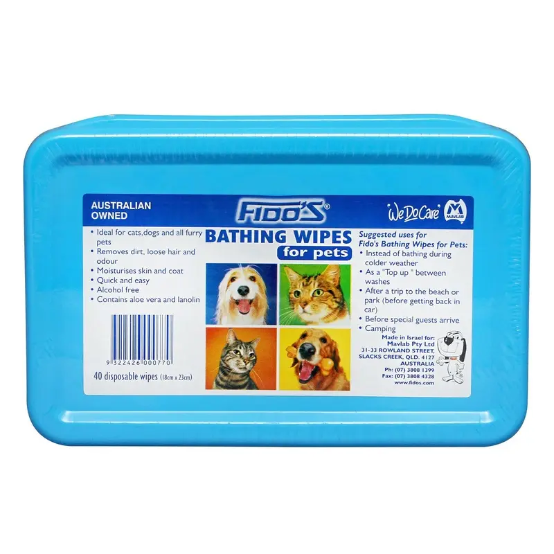Fidos Bathing Wipes