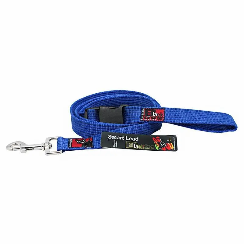 Black Dog Wear Smart Lead Small 150cm with Buckle