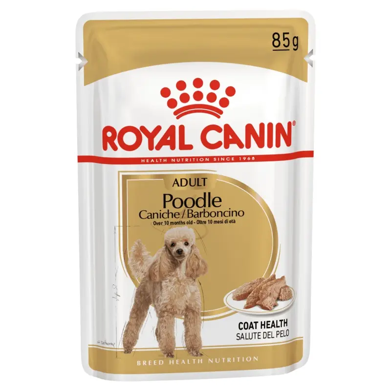 Royal Canin Poodle Breed in Loaf Adult Dog Wet Food 85g Pouches