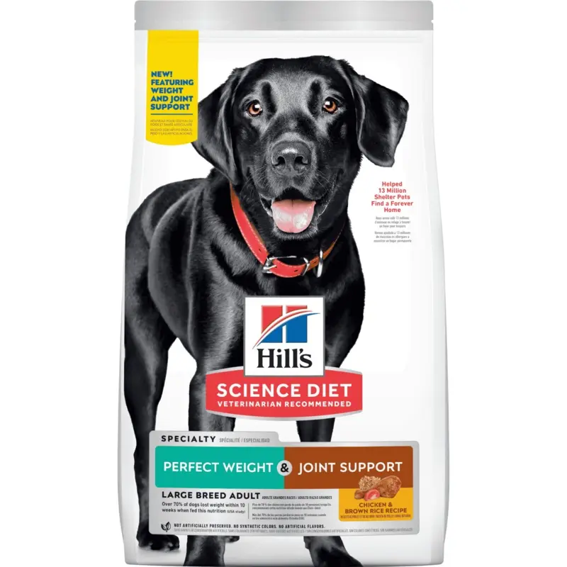 Hills Science Diet Perfect Weight Large Breed + Joint Support Adult Dry Dog Food