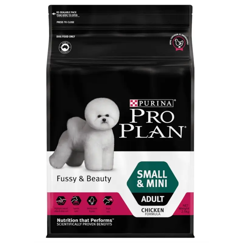Purina Pro Plan Fussy & Beauty Chicken Formula Adult Dog Dry Food