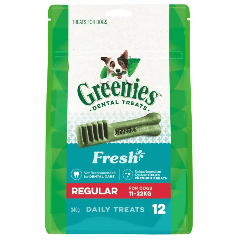 Greenies Freshmint Treat Pack Regular (12 treats)