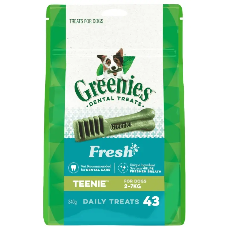 Greenies Freshmint Treat Pack Teenie (43 treats)