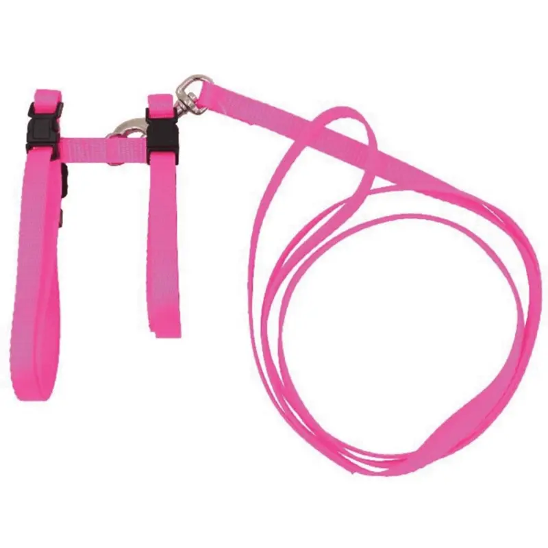 Prestige Adjustable Cat/Puppy Harness with Leash 3/8"
