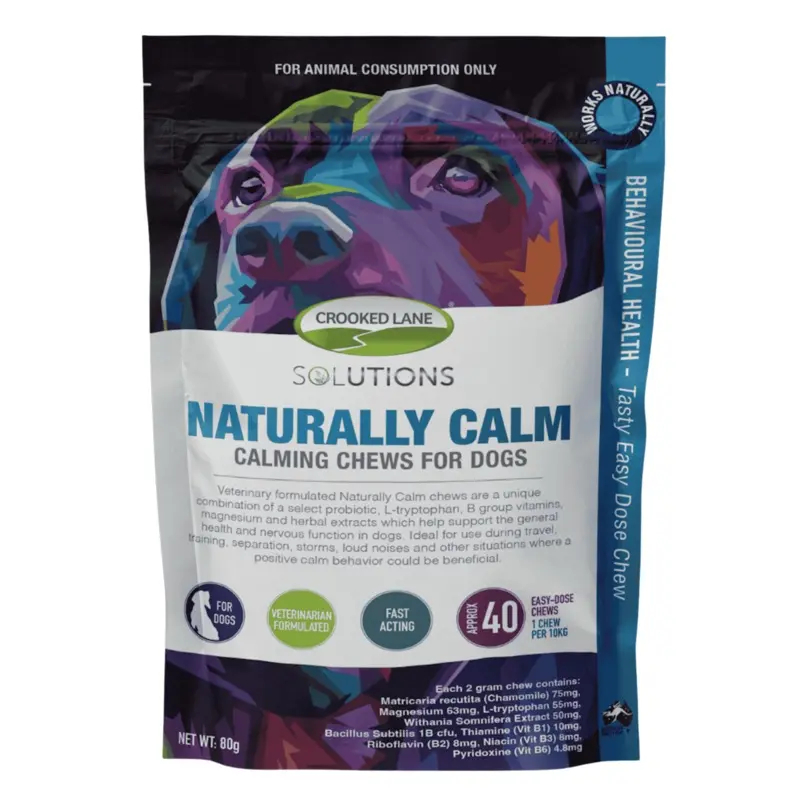 Crooked Lane Naturally Calm Chews for Dogs