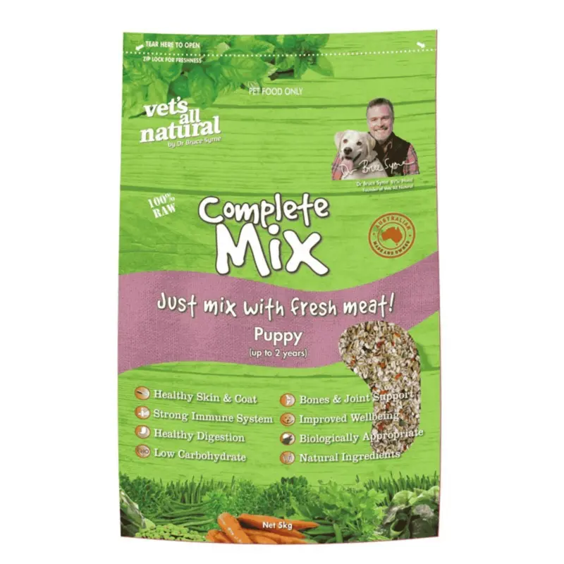 Vets all Natural Complete Mix Puppy Dry Dog Food