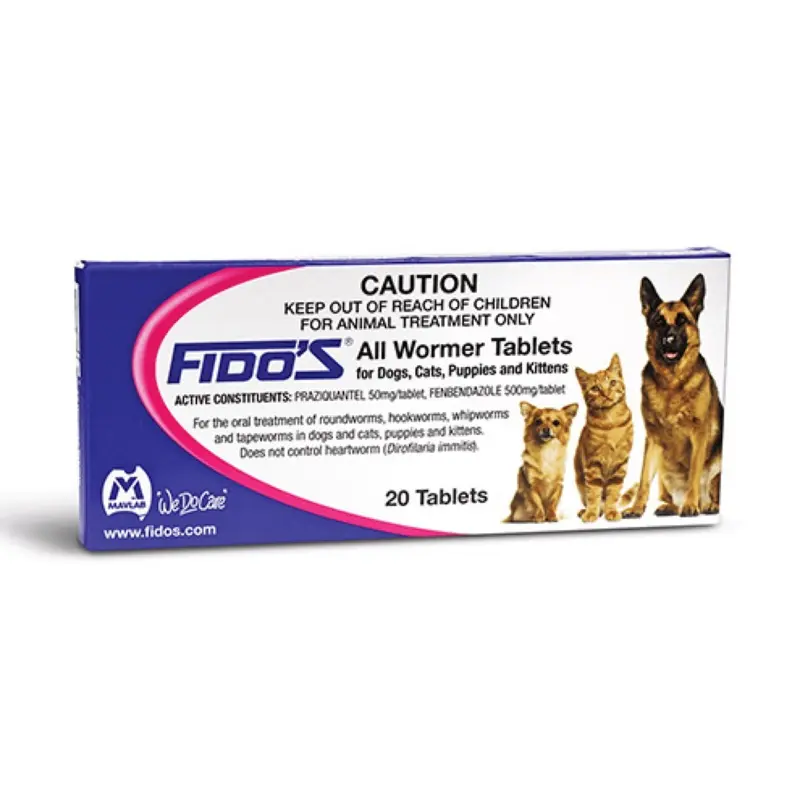 Fidos All Wormer Tablets