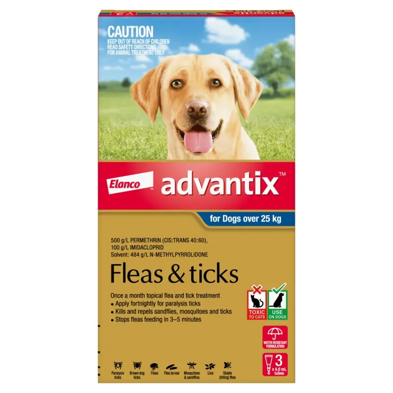 Advantix Blue Extra Large Dog (>25kg)