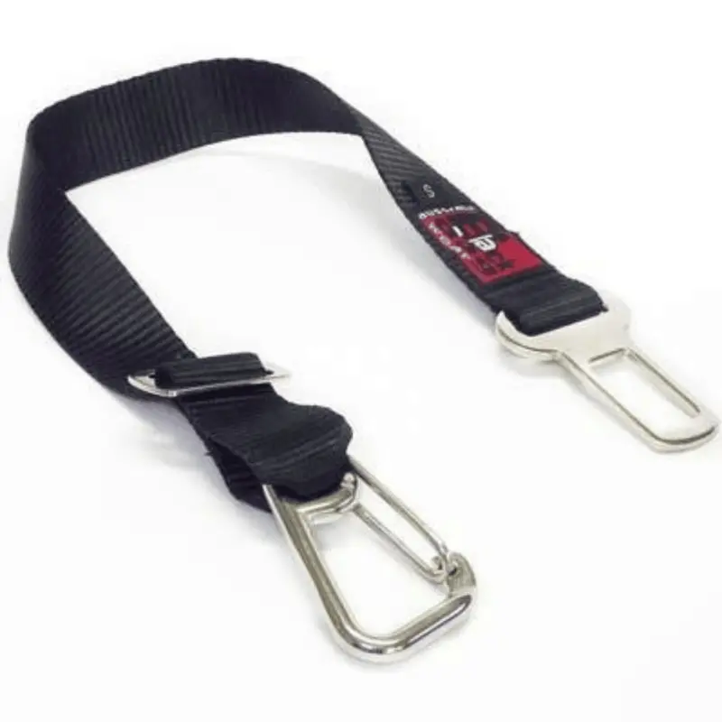 Black Dog Wear Car Seat Belt Strap