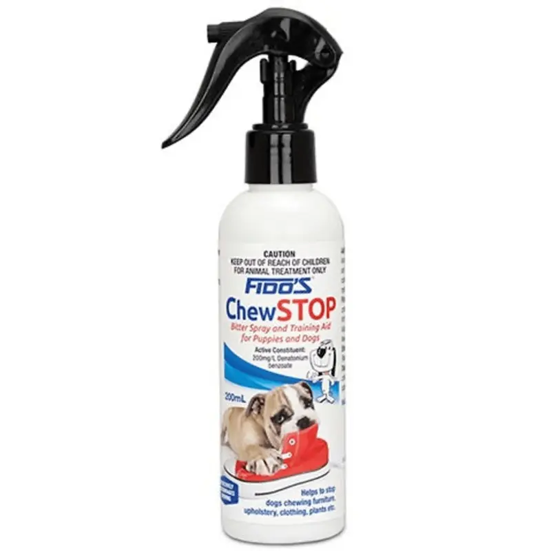 Fidos ChewStop Spray for Dogs and Puppies