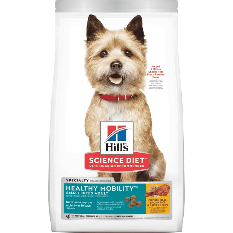 Hill's Science Diet Healthy Mobility Small Bites Adult Dog Dry Food