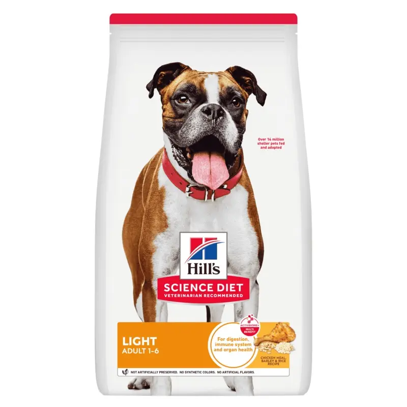 Hill's Science Diet Light with Chicken Meal & Barley Adult Dog Dry Food