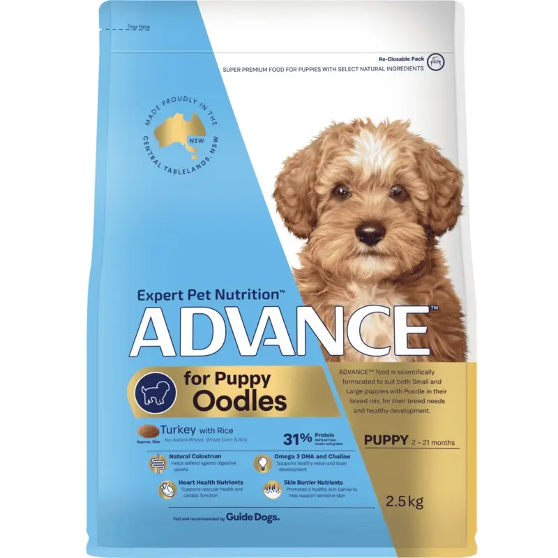 Advance Oodles Turkey with Rice Puppy Dry Food
