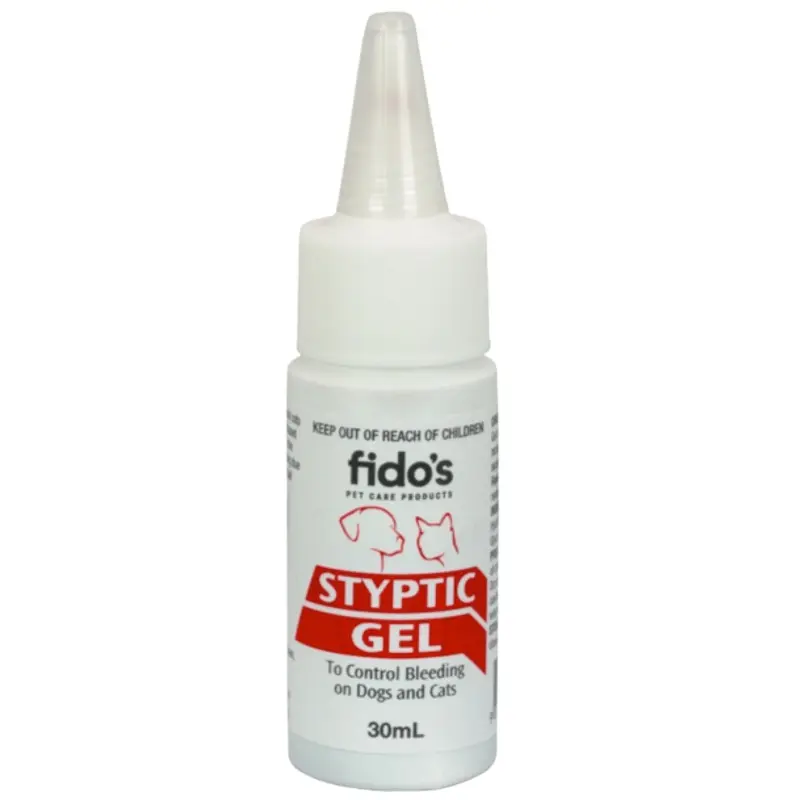 Fido's Styptic Gel For Cats And Dogs