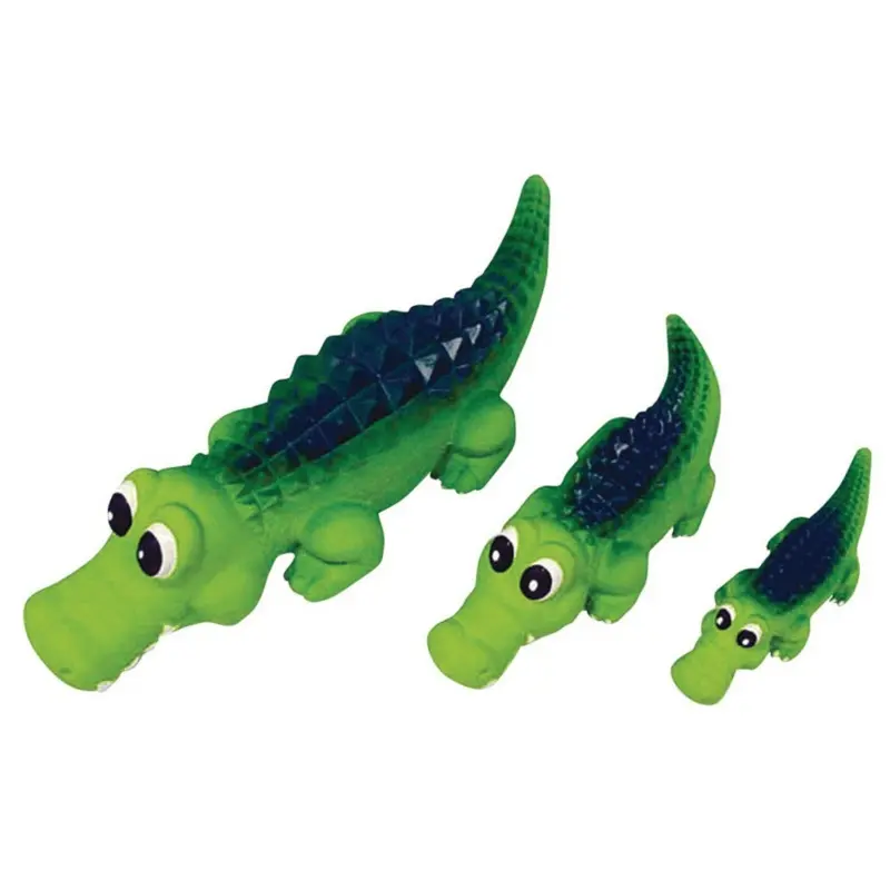 Prestige Squeaky Latex Crocodile