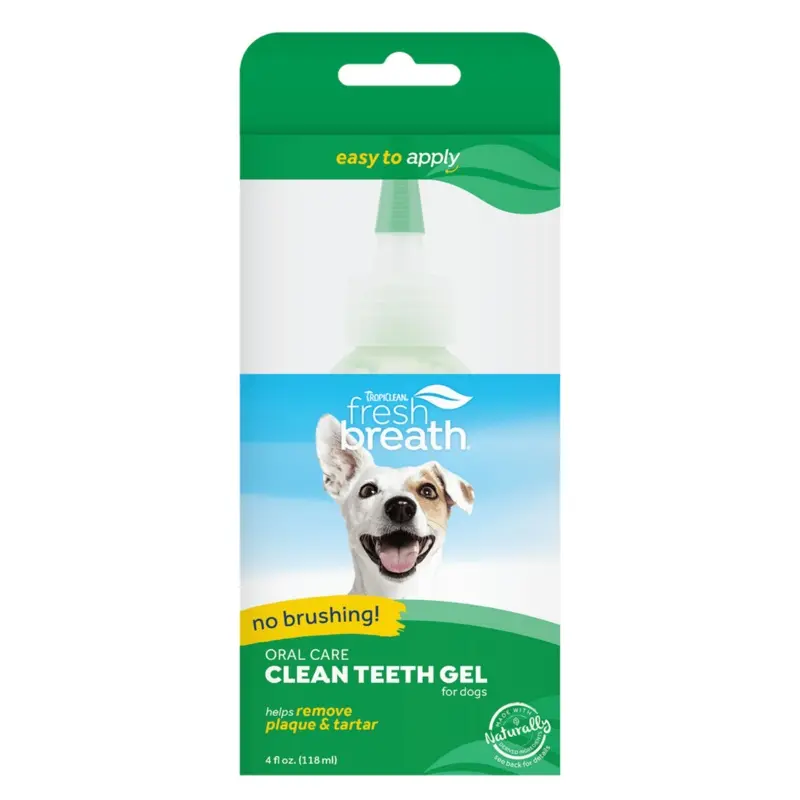 TropiClean Fresh Breath Oral Care Gel for Dogs