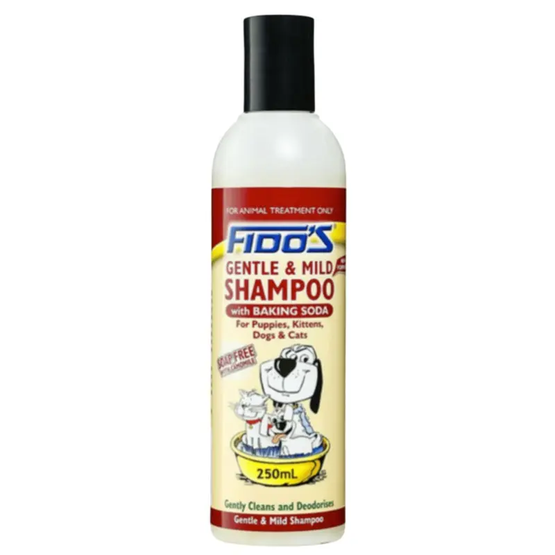 Fidos Gentle and Mild Shampoo with Baking Soda