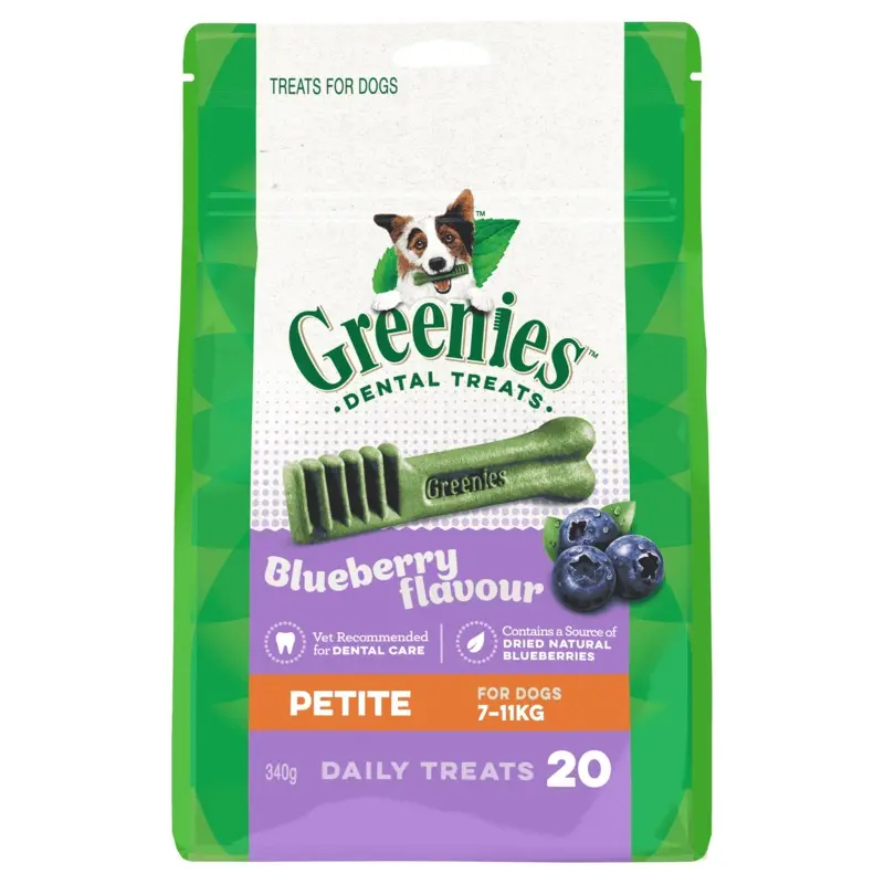 Greenies Blueberry Treat Pack Petite (20 treats)