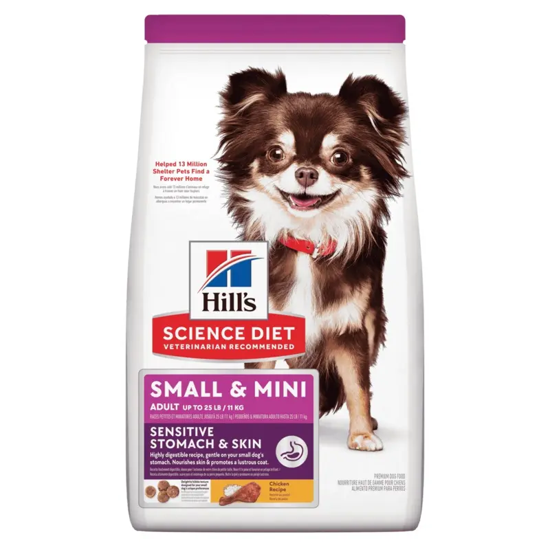 Hill's Science Diet Sensitive Stomach & Skin Small & Mini Adult Dry Dog Food