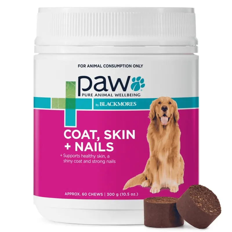 PAW Coat, Skin + Nails Multivitamin Chews