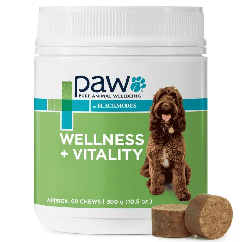 PAW Wellness + Vitality Multivitamin Chews for Dogs