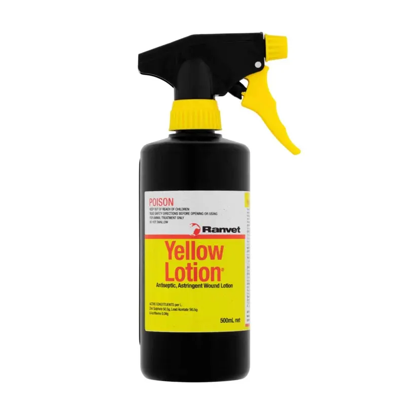 Ranvet Yellow Lotion Antiseptic