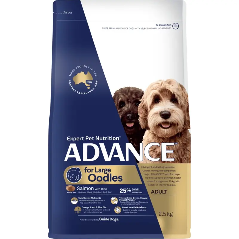 Advance Large Oodles Salmon with Rice Adult Dog Dry Food