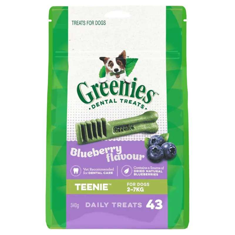 Greenies Blueberry Treat Pack Teenie (43 treats)