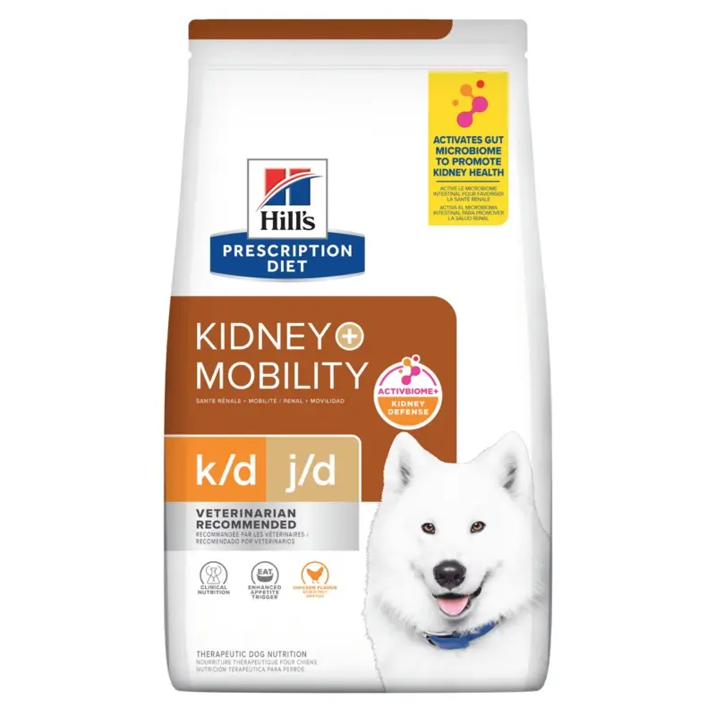 Hill's Prescription Diet k/d Kidney + j/d Mobility Adult Dog Dry Food
